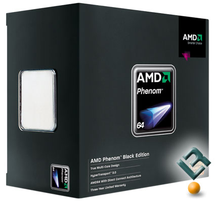 AMD Releases Phenom 9600 Black Edition Unlocked Processors