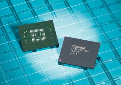 Toshiba Launches 64GB High Density NAND Flash Memory Modules