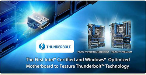 Thunderbolt Motherboard on The Same Technology On The P8z77 V Pro Thunderbolt Motherboard