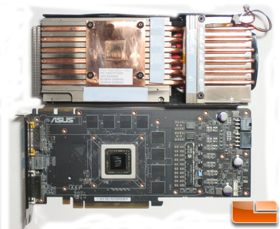 Asus HD 4890 Heatsink and PCB