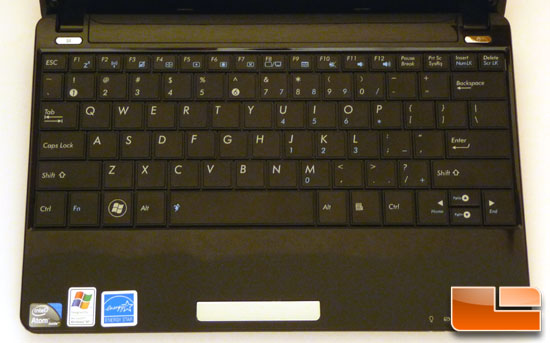 ASUS Eee PC 1005HA Seashell Keyboard