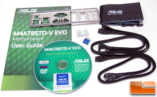 ASUS M4A785TD-V EVO Motherboard Retail Bundle