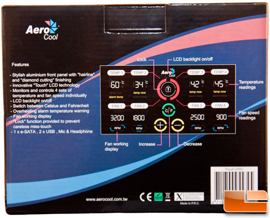 AeroCool Touch-2000 Box Back
