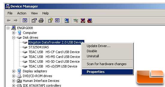 Install Windows 7 from a USB Key XP drive prep step 2