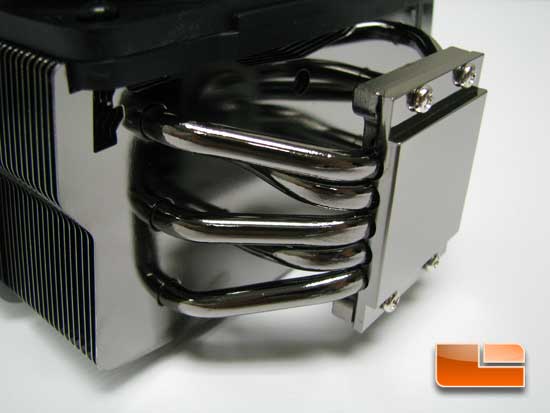 Zalman CNPS 10X Extreme heatpipe arrangement