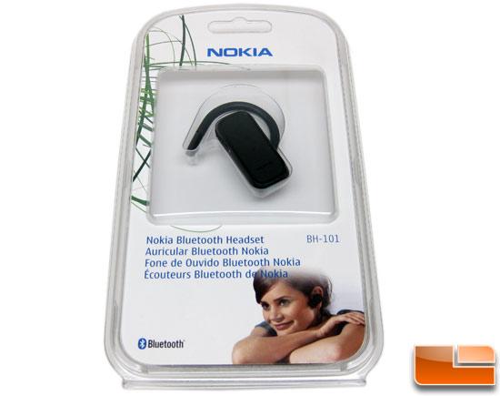 Nokia Wireless Bluetooth Headset BH-101 Retail Box