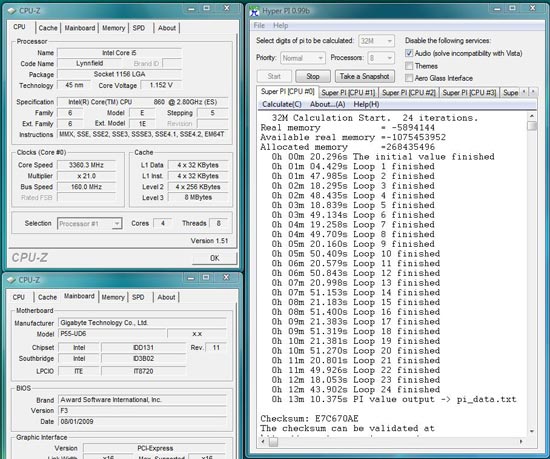 Gigabyte's EasyTune6 on P55