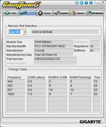 Gigabyte's EasyTune6 on P55