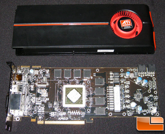 ATI Radeon HD 5870 Video Card Front ATI Radeon HD 5870 Video Card Front