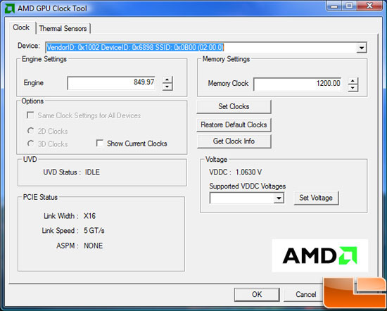 AMD Radeon HD 5870 Video Card Overclocking
