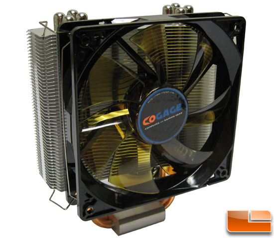 Cogage TRUE Spirit with fan mounted