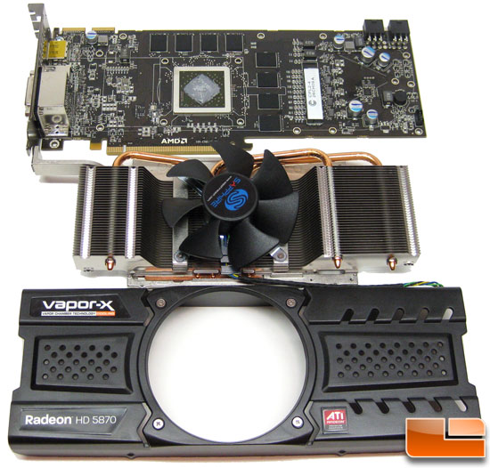 Sapphire Radeon HD 5870 Vapor-X Video Card 92mm Fan