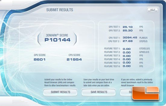 3dMark Vantage Sapphire Radeon HD 5750 Vapor-X Review