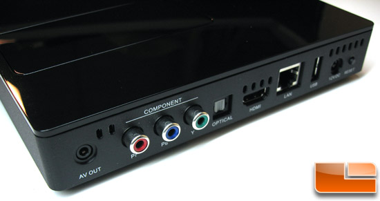 Seagate FreeAgent Theater+ Back Seagate FreeAgent Theater+ Back