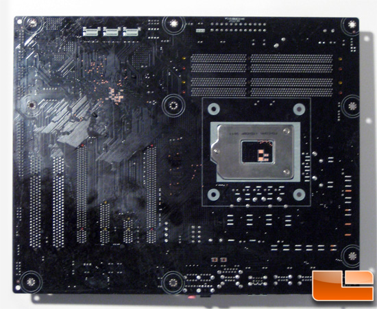 ECS P55H-A Back ECS P55H-A Back