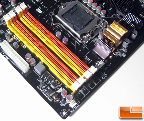 ECS P55H-A Memory Slots ECS P55H-A Memory Slots