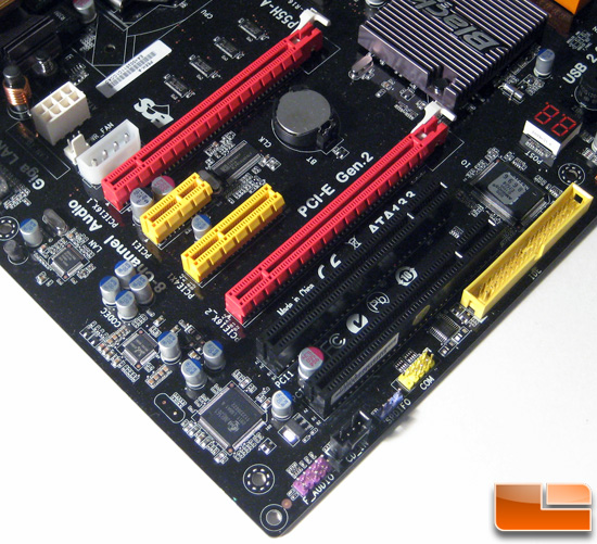 ECS P55H-A PCIE SLots ECS P55H-A PCIE SLots