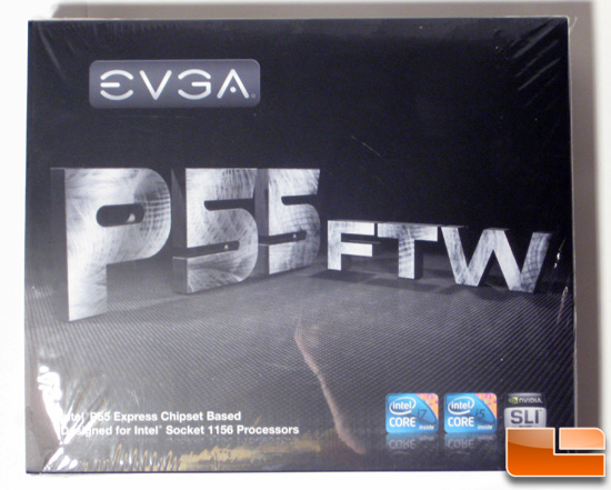 EVGA P55 FTW SLI Box EVGA P55 FTW SLI Box