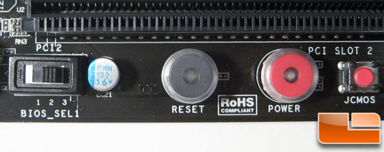 EVGA P55 FTW SLI Power Buttons EVGA P55 FTW SLI Power Buttons