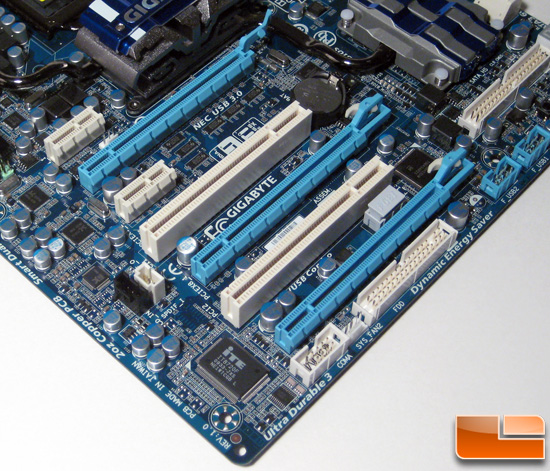 Gigabyte P55A-UD6 PCIE Slots Gigabyte P55A-UD6 PCIE Slots