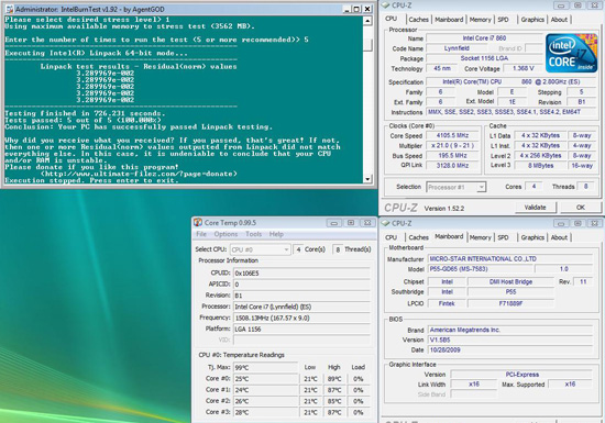 MSI P55-GD65 24/7 OC