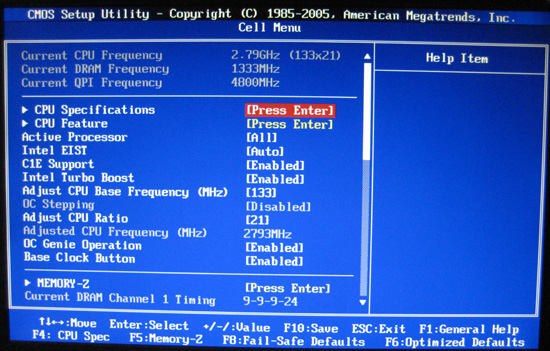 MSI P55-GD65 BIOS