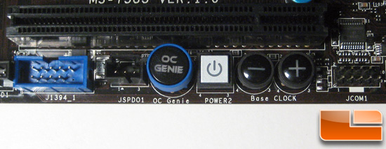 MSI P55-GD65 OC Genie Button