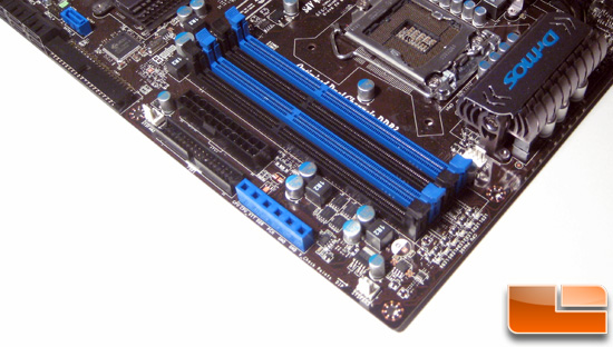 MSI P55 GD65 DIMM SLots