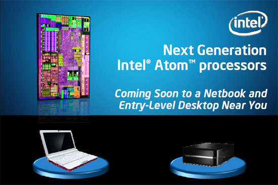 Intel Pine Trail Atom Processor Slide 1