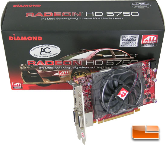 Diamond Radeon HD 5750 OC Video Card Review