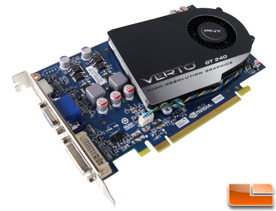 PNY VERTO GeForce GT 240 Graphics Card PNY VERTO GeForce GT 240 Graphics Card
