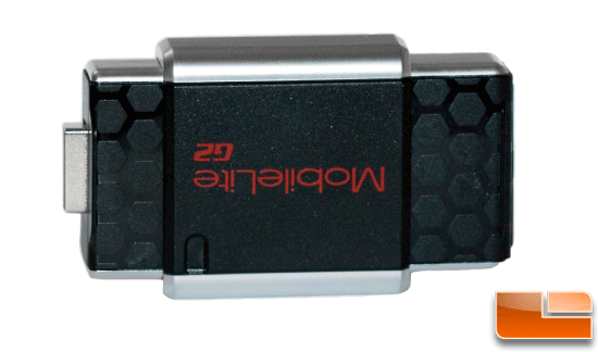 Kingston MobileLite g2 reader with card inserted Kingston MobileLite g2 reader with card inserted
