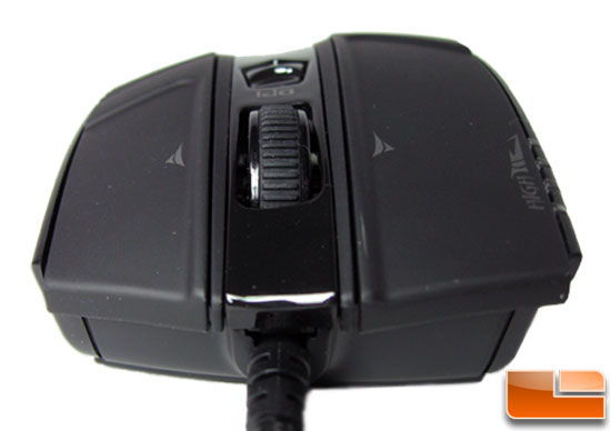 Gigabyte GHOST M8000X Gaming Mouse Front View