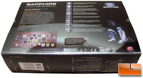 Sapphire Radeon HD 5850 Toxic Box Back