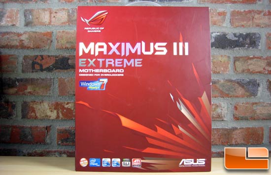 Asus Maximus III Extreme Box