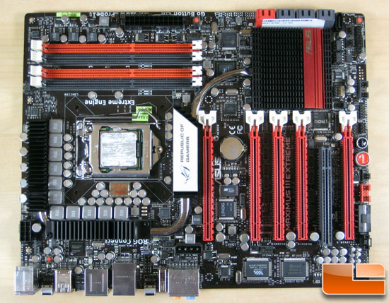 Asus Maximus III Extreme Motherboard Overview