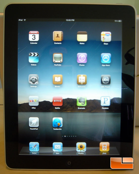 Apple iPad Front