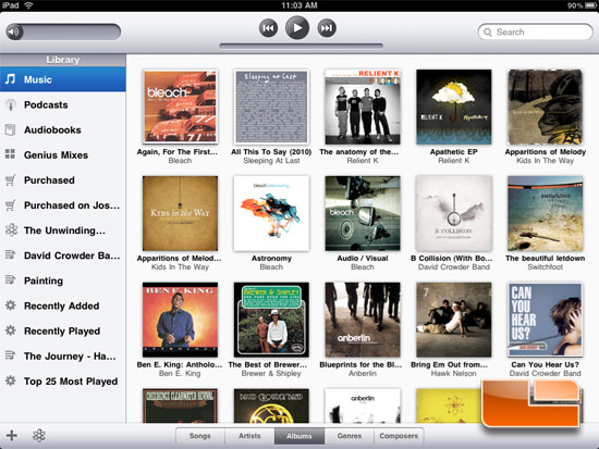 Apple iPad iPod App