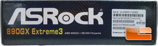 ASRock 890GX Extreme3 Retail Packaging