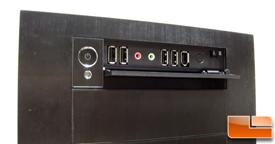 Corsair Obsidian 700D front I/O ports