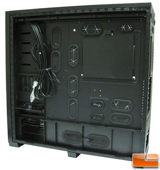 Corsair Obsidian 700D right side of the case