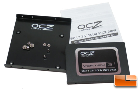 OCZ Vertex 2 100GB SSD Retail Bundle