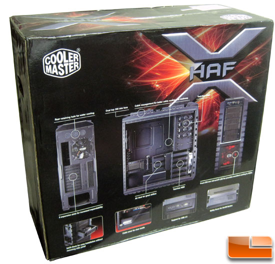 Cooler Master HAF X box feature