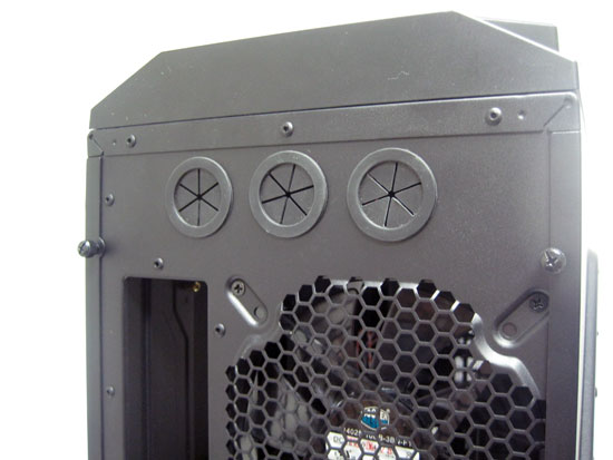 Cooler Master HAF X water cooling pass through points