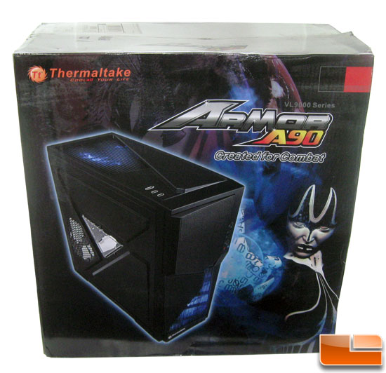 Front of The Thermaltake Armor A90 Retail Package Front of The Thermaltake Armor A90 Retail Package