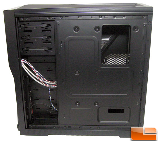 The Thermaltake Armor A90 Motherboard Tray, Right Side View The Thermaltake Armor A90 Motherboard Tray, Right Side View