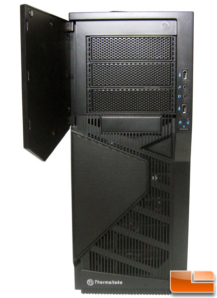 The Thermaltake Armor A90 Gaming Chassis Opened Front Door The Thermaltake Armor A90 Gaming Chassis Opened Front Door