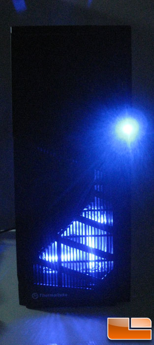 Front Angle on the Lights In The Thermaltake Armor A90 Front Angle on the Lights In The Thermaltake Armor A90