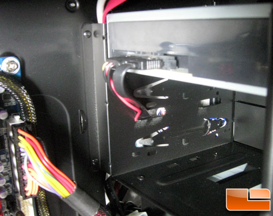 Some Creative SATA Wire Management In The Armor A90 Some Creative SATA Wire Management In The Armor A90
