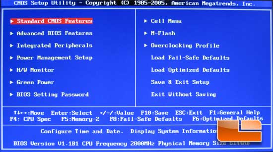 MSI Big Bang Bios